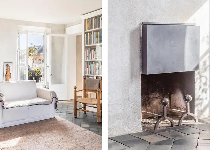 Famous Parisian Designer's Pied-a-terre In Le Marais * Париж